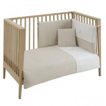 JGO 2 PCS.F.NORDICA CUNA 60 LINO BEIGE – CAMBRASS
